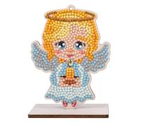 CRYSTAL ART Angel Buddy Christmas Tree Decoration