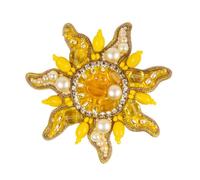 Crystal Art Beadwork kit for Creating Brooch BP-339C The Sun