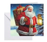 CRYSTAL ART Bringing Joy Card 18x18cm Kit Craft Buddy Christmas