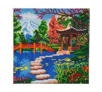 CRYSTAL ART CAK-A147M: Gardens of Fuji 30x30cm Kit