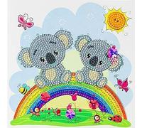 CRYSTAL ART CCK-A47: Koala Bear Rainbow Card Kit