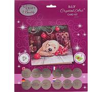 CRYSTAL ART CCK-A74: Sleepy Puppy 18x18cm Card