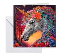 CRYSTAL ART Charmed 18x18cm Greeting Card
