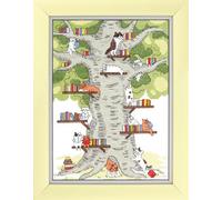 Crystal Art Counted Cross Stitch kit BT-236C Library in The Forest