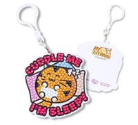CRYSTAL ART Cuddle Me I'm Sleepy Bag Charm Fuzzballs