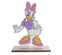 CRYSTAL ART - Diamond Figurine Kit - Creative and Fun Activity - Adults and Children - Glitter Decoration in Assorted Colours - Disney - Daisy