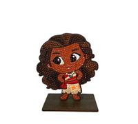 CRYSTAL ART - Diamond Figurine Kit - Creative and Fun Activity - Adults and Children - Glitter Decoration in Assorted Colours - Disney - Moana