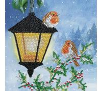 CRYSTAL ART Diamond Painting Card Kit 18 x 18 cm Rou