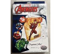 CRYSTAL ART Iron Man Marvel Notebook 18x26cm