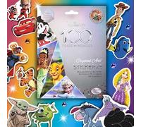 CRYSTAL ART Disney D100 Sticker Pack, Includes 3X Stickers, DIY Diamond Art Kit for Kids & Adults Diamond Painting
