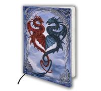 CRYSTAL ART Dragons Tryst Alchemy Planner 52 Week 12 Month 14cm x 21cm Notebook