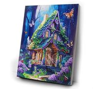 CRYSTAL ART Fantasy House Canvas Kit 35x45cm