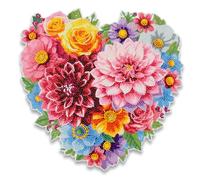 CRYSTAL ART Floral Heart Hanging Decoration Kit Craft Buddy
