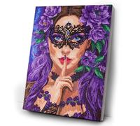 CRYSTAL ART Floral Whisper Canvas Kit 40x50cm
