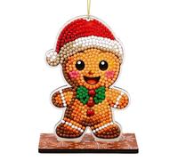 CRYSTAL ART Gingerbread Man Hanging Buddies Decoration