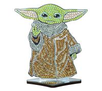 CRYSTAL ART Grogu Star Wars Mirror Buddies Kit Craft Buddy