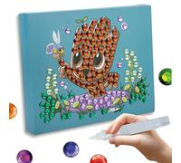 CRYSTAL ART Groot Junior Canvas Kit 25x20cm Marvel Big 12mm Gems