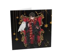 CRYSTAL ART Harry Hedwig 18x18cm Card