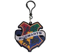 CRYSTAL ART Hogwarts Badge Bag Charm (Harry Potter)