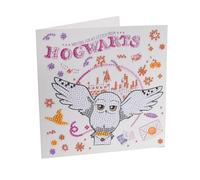 CRYSTAL ART Hogwarts Hedwig 18x18cm Card