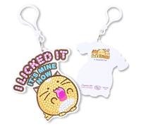 CRYSTAL ART I Licked It Bag Charm Fuzzballs