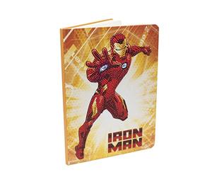 CRYSTAL ART Iron Man Marvel Notebook 18x26cm