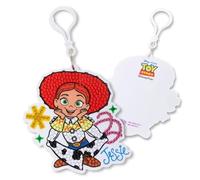 CRYSTAL ART Jessie Bag Charm Kit, Toy Story, Disney Pixar 9cm, Clip On, Plastic, Gift, Keyring, Stocking Filler, Diamond Painting