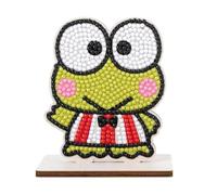 CRYSTAL ART Kerokerokeroppi Buddies Kit Hello Kitty and Friends Keroppi