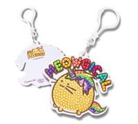 CRYSTAL ART Meowgical Bag Charm Fuzzballs