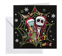 CRYSTAL ART Nightmare Before Christmas Nightmare Nutcrackers Disney Card 18x18cm