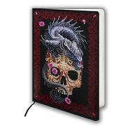 CRYSTAL ART Oriental Dragon Anne Stokes Planner 52 Week 12 Month 14cm x 21cm Notebook