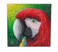 CRYSTAL ART Parrot 18x18cm Card