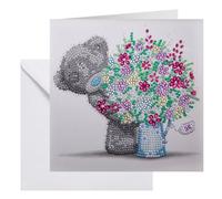 CRYSTAL ART Someone Special Tatty Teddy Card Kit 18x18cm
