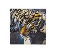 Crystal Art The Tiger, 70x70cm Framed XXL Crystal Art Kit