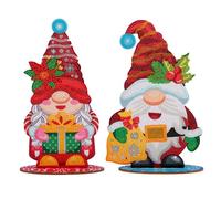 CRYSTAL ART Winter Gnomes XXL Set of 2 Buddies (Christmas)