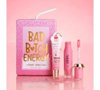 Crystal Bad B Energy Lip Duo - Crystal Edition - Lip Conditioner & Lip Oil Set - Hydrating, High Shine Lip Care (Multiple Shades) (Cherry Bubblegum)