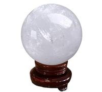 Crystal Ball， ation Healing Stone Sphere for Divination/Chakra Balance/Yoga,90mm/3.5in(70mm/2.75in)