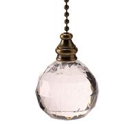 Crystal Ball Bathroom Light Pull with Anitique Finish Pull Chain/Pull Cord Replacement