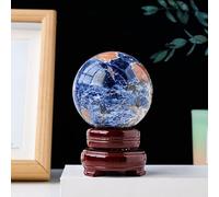 Crystal Ball Bluestone Sunstone Home Porch Decoration Ornaments Feng Shui Ornament,55~60mm
