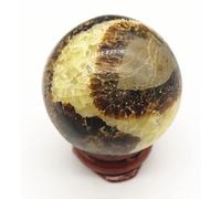 Crystal Ball， Crystal Mineral Sphere Specimen,Decor Rock Ball for Home Office Dining Table and Wedding Décor,5~6cm(4~5cm)