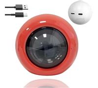 Crystal Ball Digital Display Video Player, Personalized Memory Display for Uploading Videos & Photos, Features Digital & Heartbeat Display, Great for Couples & Pets