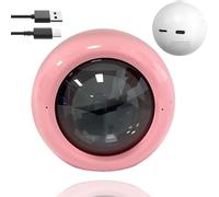 Crystal Ball Digital Display Video Player, Personalized Memory Display for Uploading Videos & Photos, Features Digital & Heartbeat Display, Great for Couples & Pets