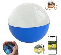Crystal Ball Digital Video Display, 3D Ultrasound Crystal Ball Digital Photo Album, Ultrasound Video Lamp Balls,Customizable LED Photo & Sphere for Couples, Pets & Memory Gifts (Blue)