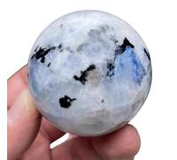 Crystal Ball， Meditation Divnation Feng Shui Crystal Ball for Decor and Healing,4~4.5cm(4.5~5cm)