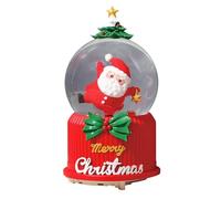Crystal Ball Music Box - Christmas Music Box with LED Light | Party Honeycomb Globe Musical Luminous for Living Rooms Locker Shelves Bookcase for Living Rooms