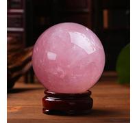 Crystal Ball Ornaments Home Office feng Shui Crafts Stone Polished,A,30mm