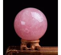 Crystal Ball Ornaments Home Office feng Shui Crafts Stone Polished,B,100mm Gemstone Stone