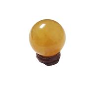 Crystal Ball Ornaments raw Stone Polished Various Materials Living Room Office Home Relocation,A-40mm Gemstone Stone