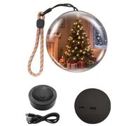 Crystal Ball Video Player - 3D Memory Orb with Digital Display, Uploadable Videos & Photos, Personalized Gift for Valentine's Day, Birthday, Anniversary, Christmas