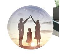 Crystal Ball Video Player - 7cm Speaker Orb, Memory Sphere Ornament, Digital Photo Frame | Multimedia Music Globe For Desk, Christmas Display, Home Decor, Gift